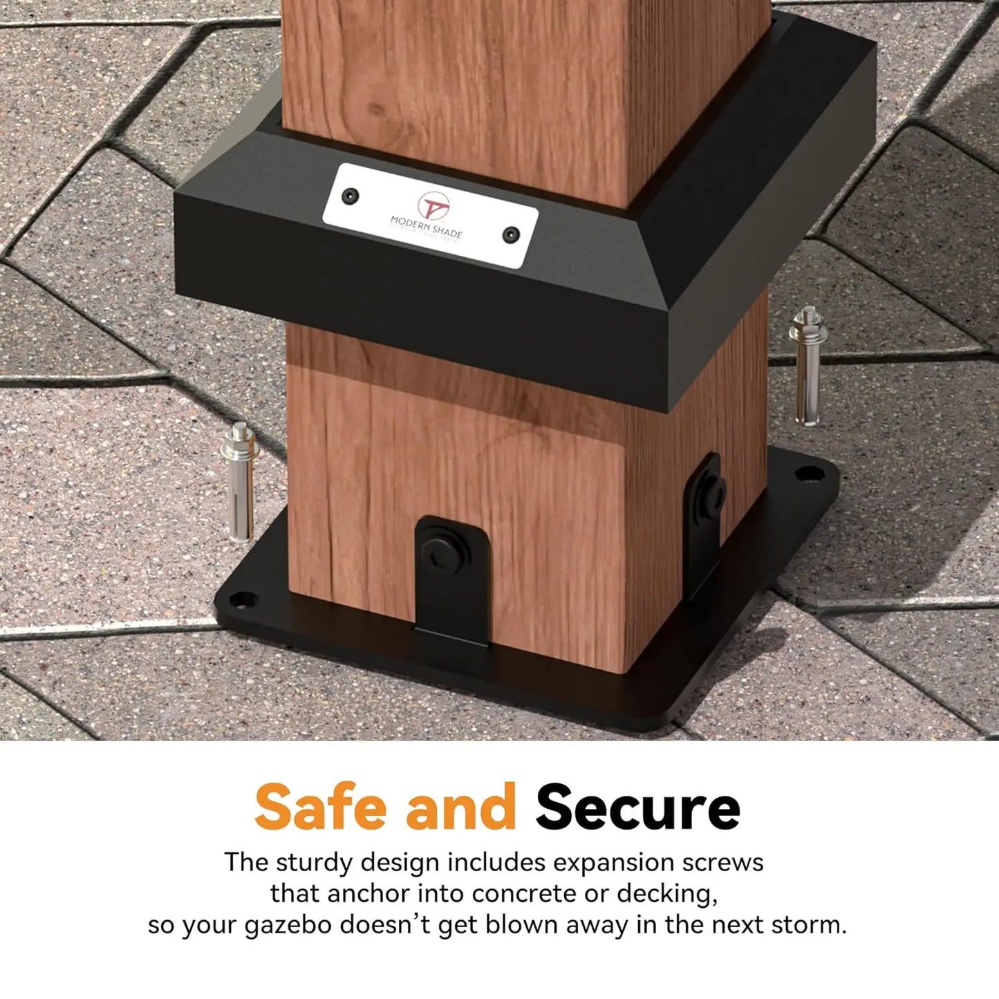 Modern Shade Grill Gazebo 6' X 8', Cedar Wood