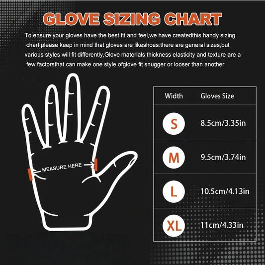 10-200pc Nitrile Gloves Black Rubber Gloves