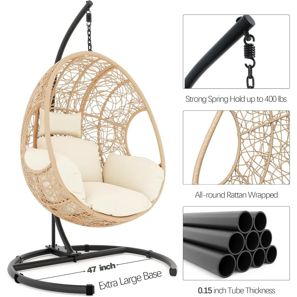 Oversized Hanging Egg Chair Outdoor