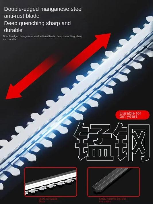 Electric hedge trimmer multi-function rechargeable