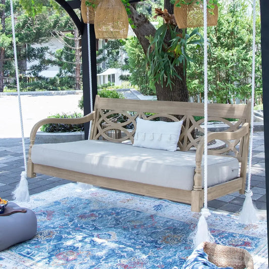 Swing Daybed with Oyster Cushion