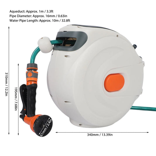 Retractable Garden Hose Reel