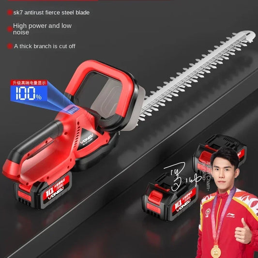 Electric hedge trimmer multi-function rechargeable