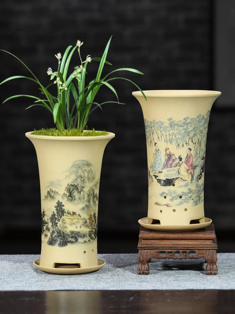 Tabletop Green Plant Flower Garden Flower Pot