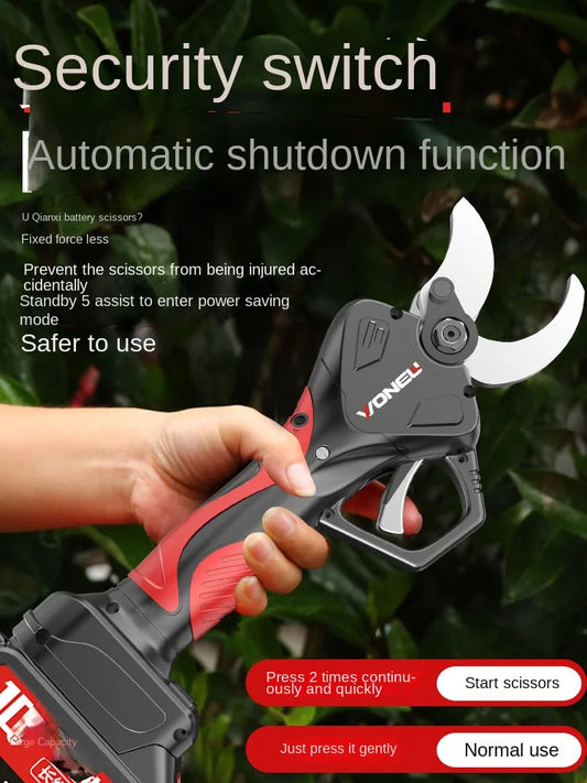 Electric scissors, fruit tree pruning shears, rechargeable