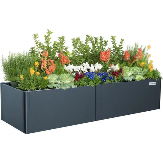 Trendy Look Modern Raised Garden Bed 17" Tall 27" X 83"