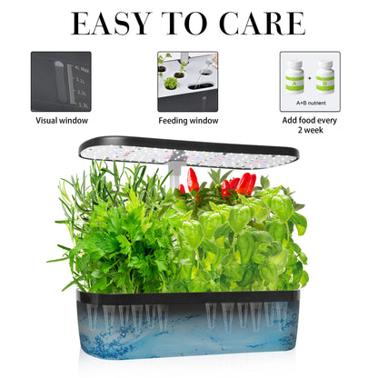 12 Pods Hydroponics Growing System, Herb Garden