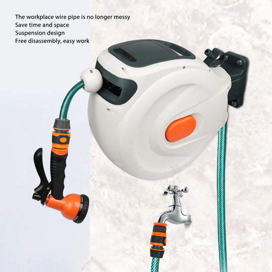 Retractable Garden Hose Reel