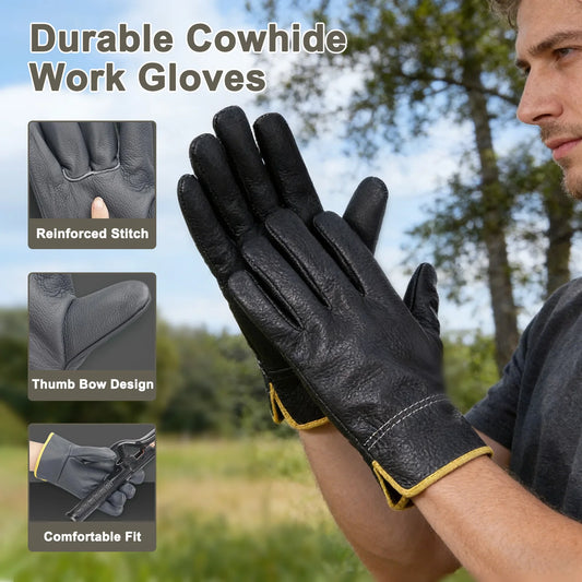 Two pairs of durable gardening gloves