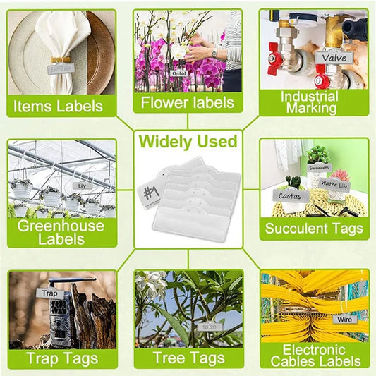 ABKY-Gardening Aluminum Markers Outdoor Plant